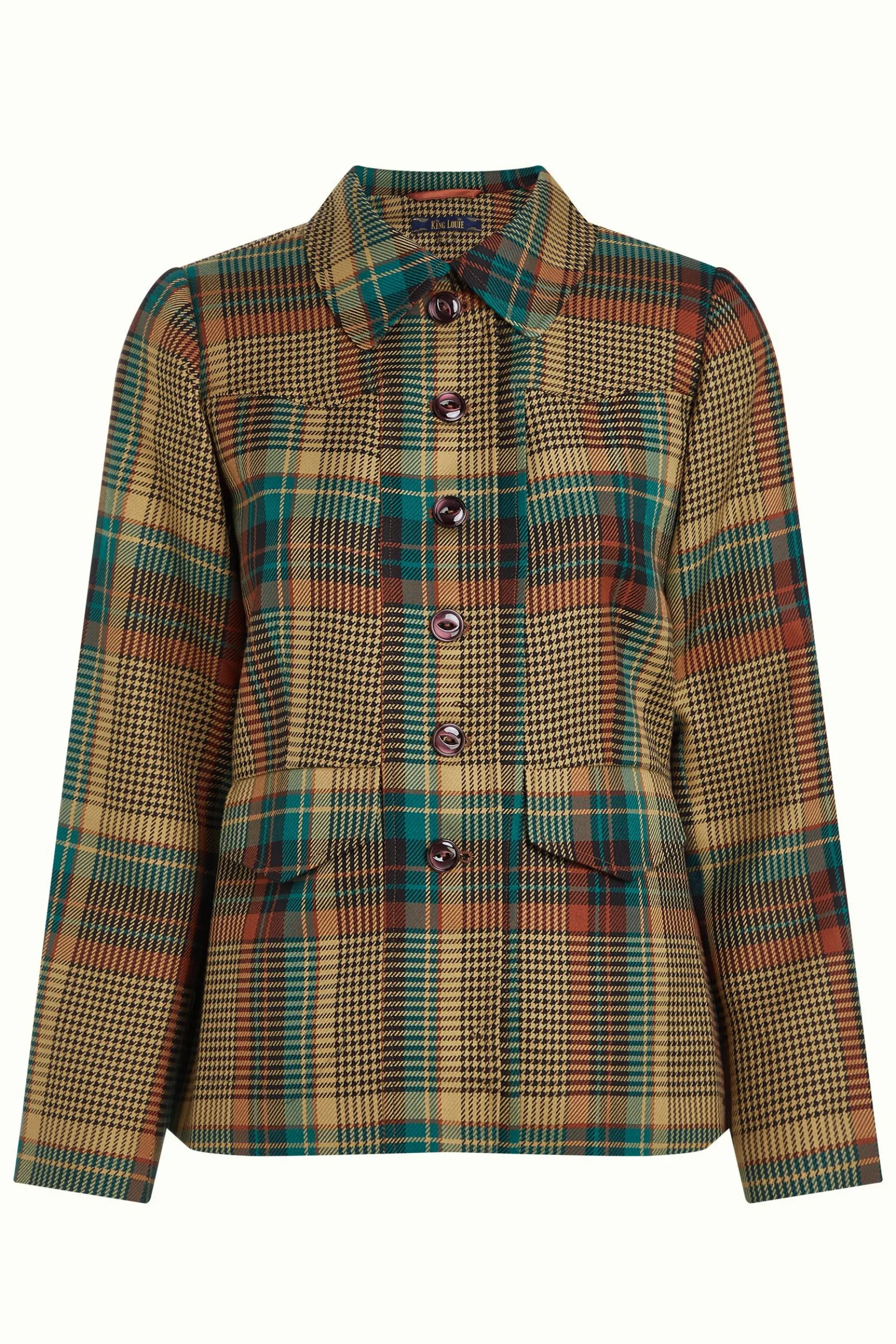 Rebel Jacket Feathers Check