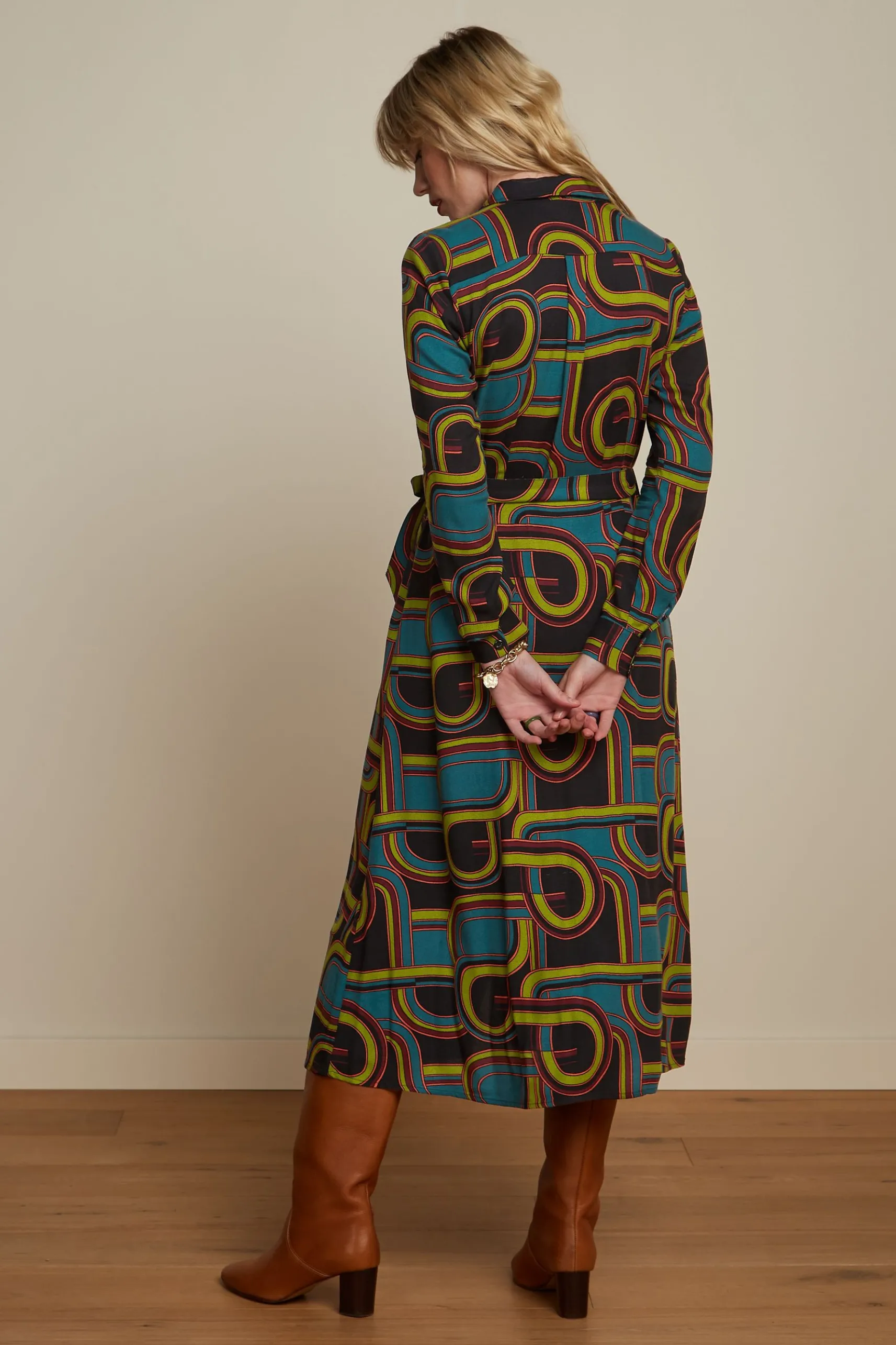 Rosie Midi Dress Zappa