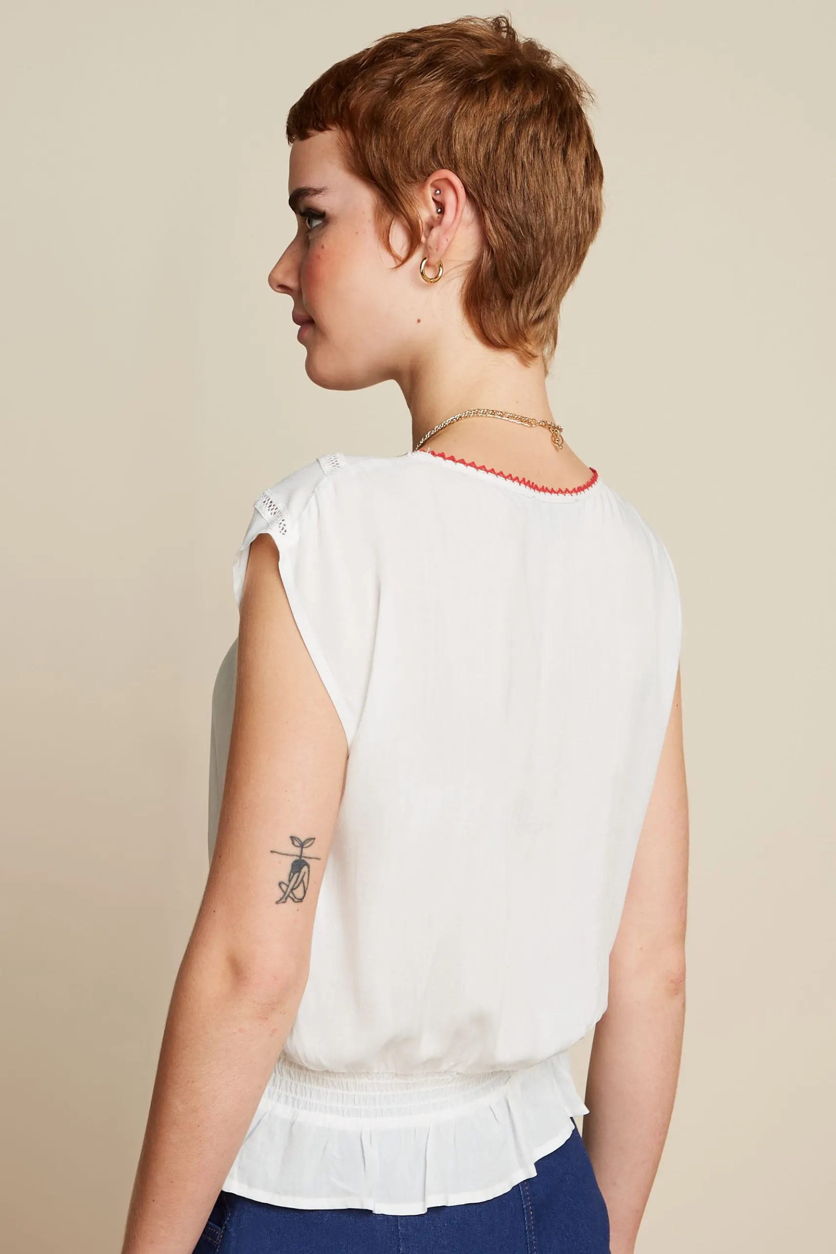 Selly Top Citrine Embroidery