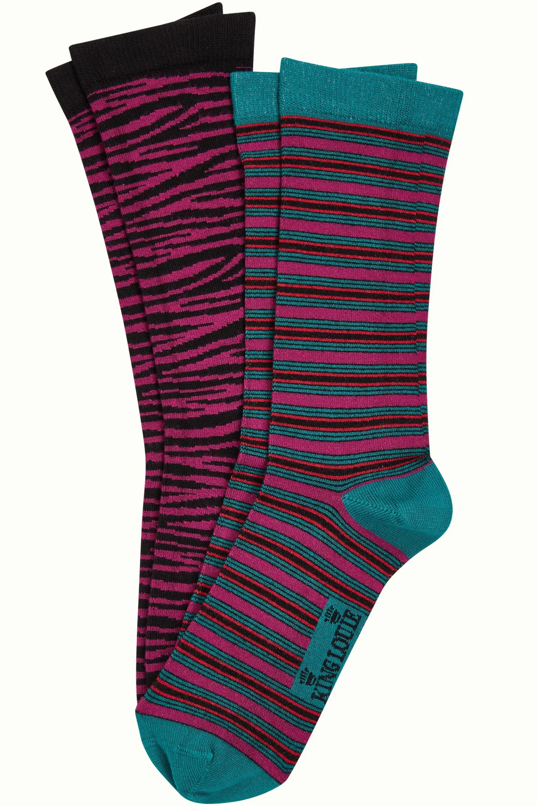 Socks 2-Pack Bee Stripe