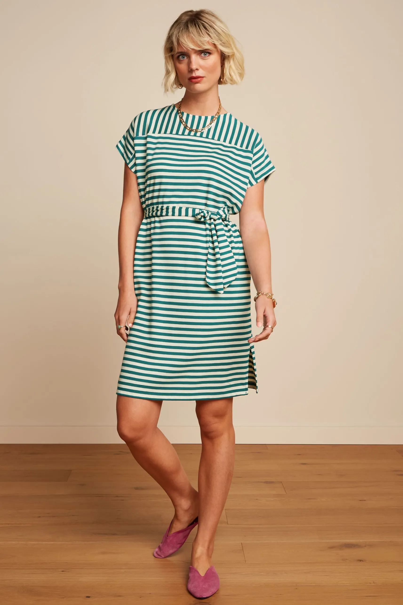 Vera Tunic Dress Chopito Stripe