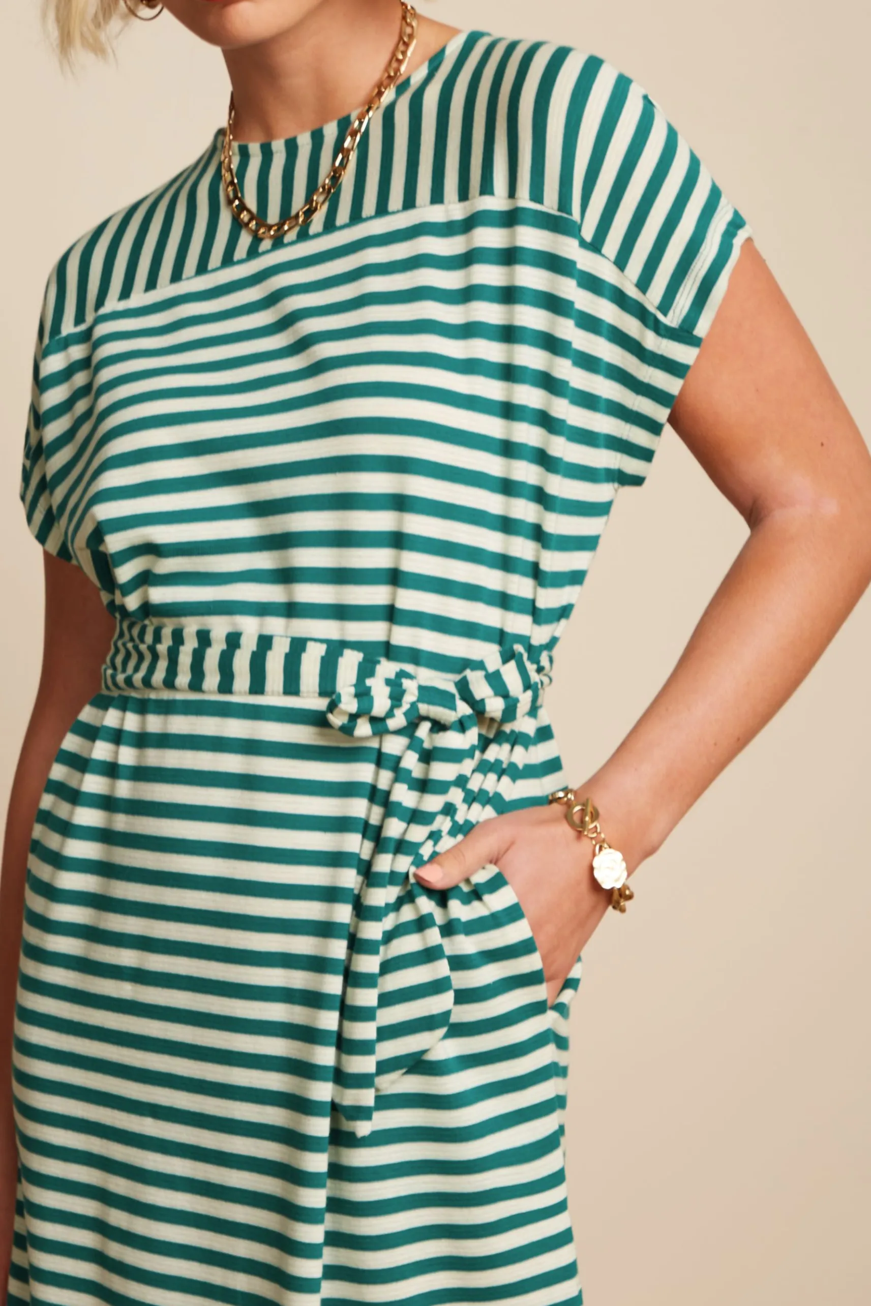 Vera Tunic Dress Chopito Stripe